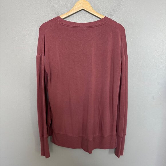 ATHLETA coaster luxe pullover sweatshirt in rose size XS - Picture 9 of 9